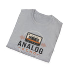 Analog Echo Cassette T-Shirt — Retro Music Tee