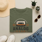 Analog Echo Cassette T-Shirt — Retro Music Tee