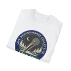 'Live Performance Collective' T‑Shirt — Signal Path Club Microphone Concert Tee