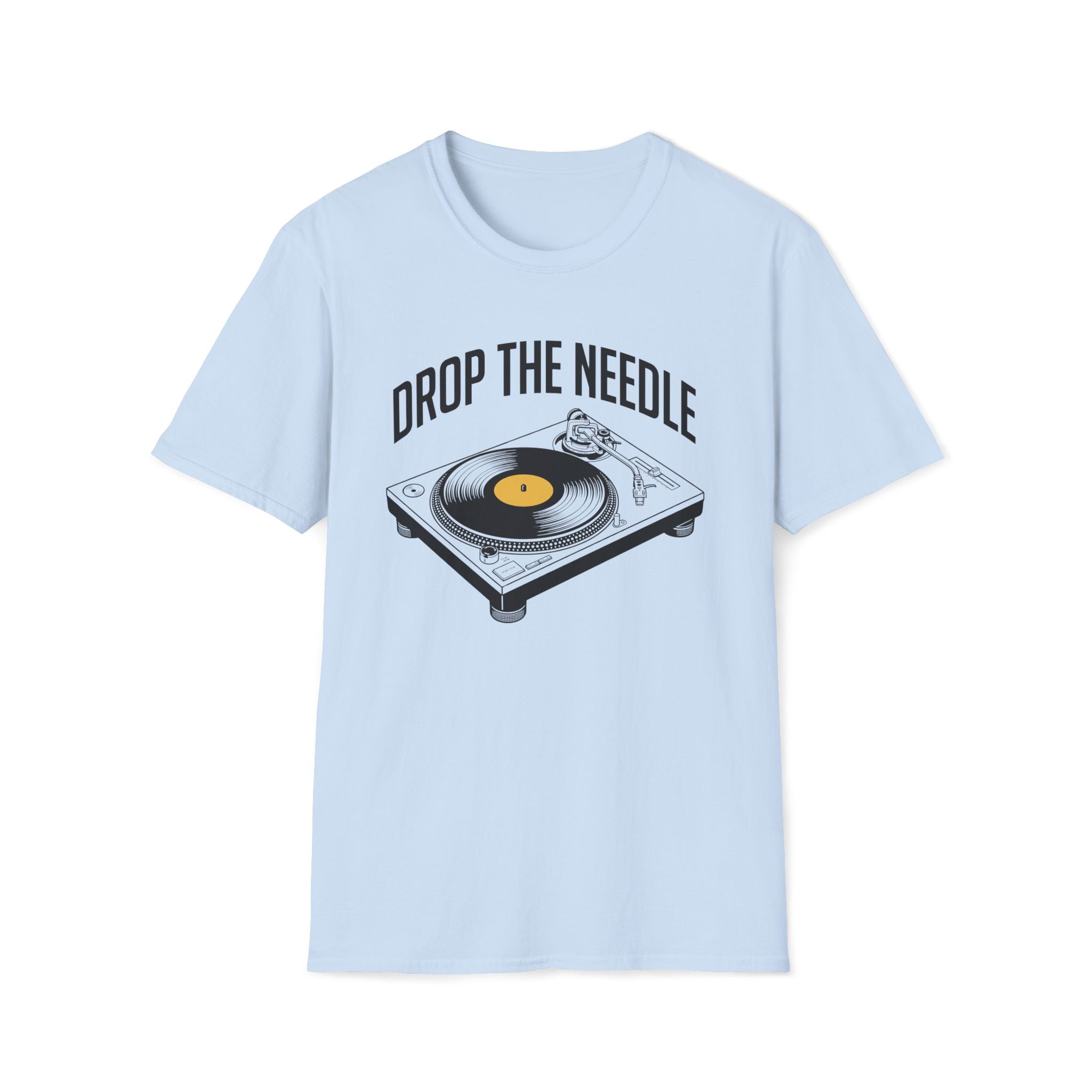 Drop the Needle Vinyl Turntable T‑Shirt