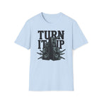 Turn It Up Speaker Stack T-Shirt — Loud Music Graphic Tee