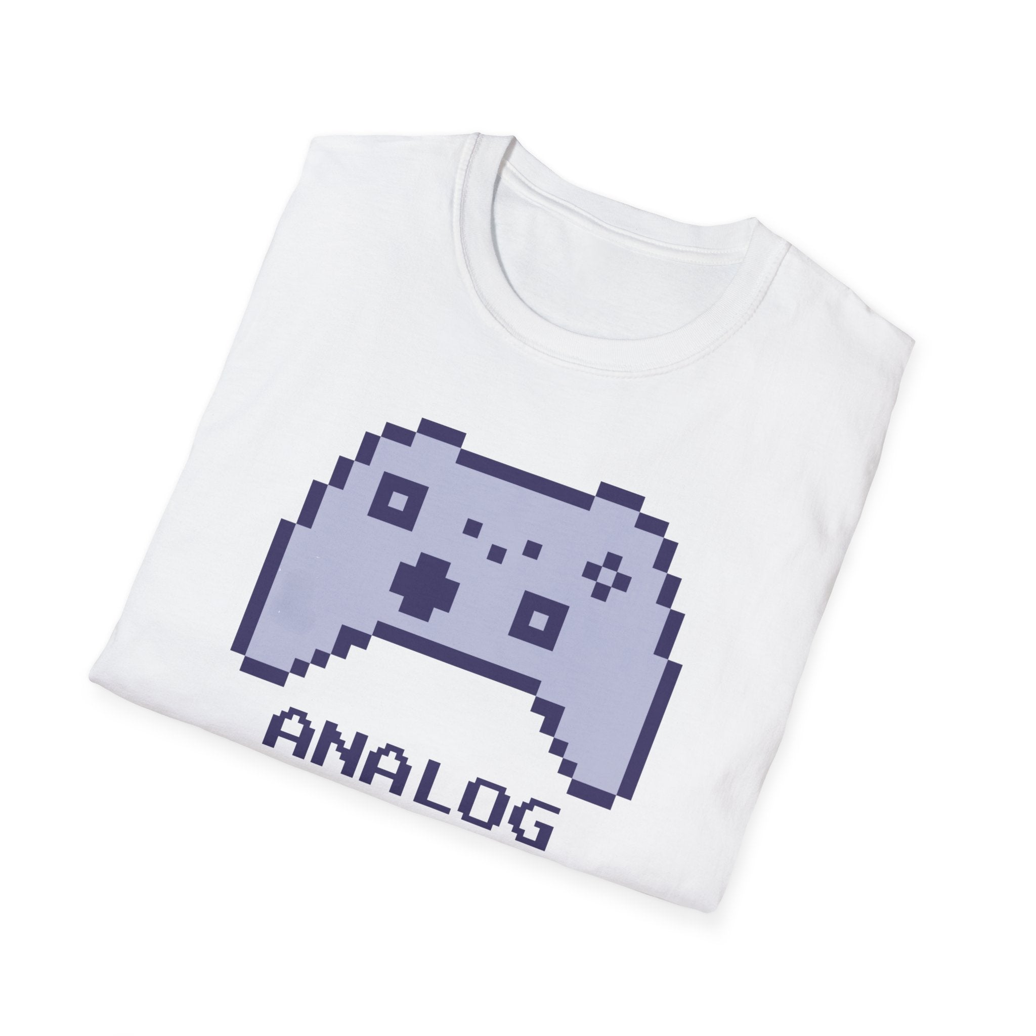 Pixel Game Controller T‑Shirt — "Analog Echo" Retro Gamer Tee