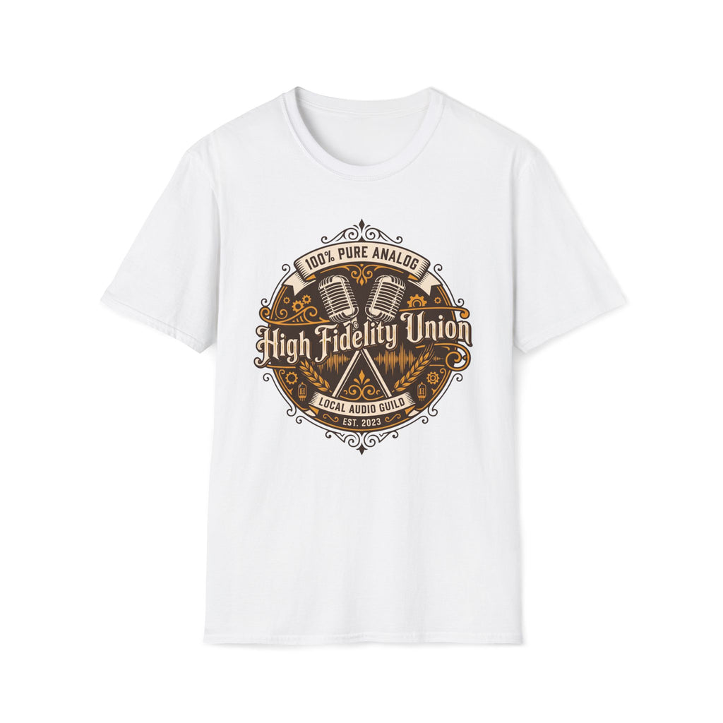 High Fidelity Union T-Shirt — 100% Pure Analog Vintage Music Tee