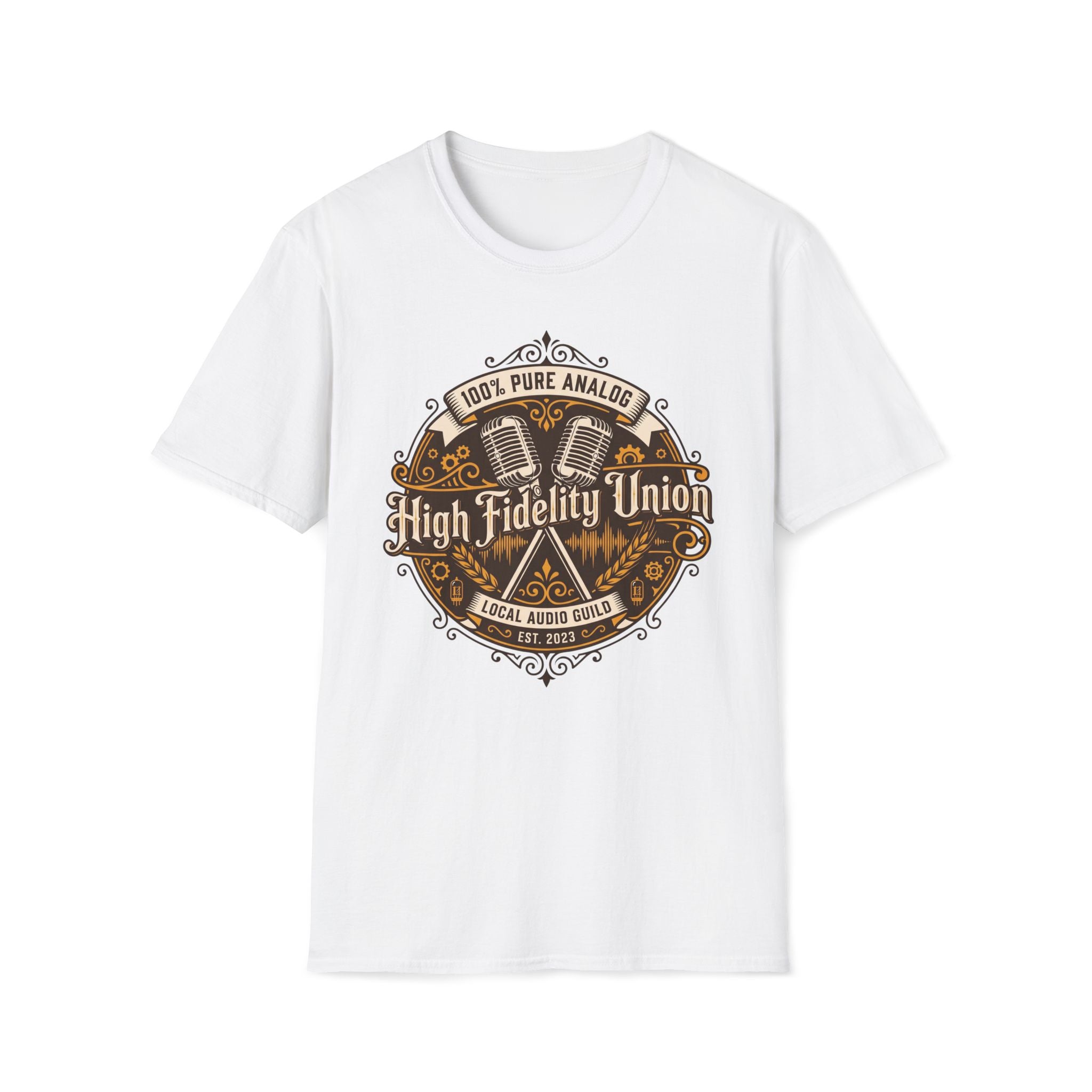 High Fidelity Union T-Shirt — 100% Pure Analog Vintage Music Tee