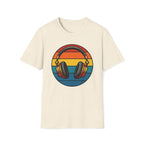 Headphones Retro Sunset T-Shirt