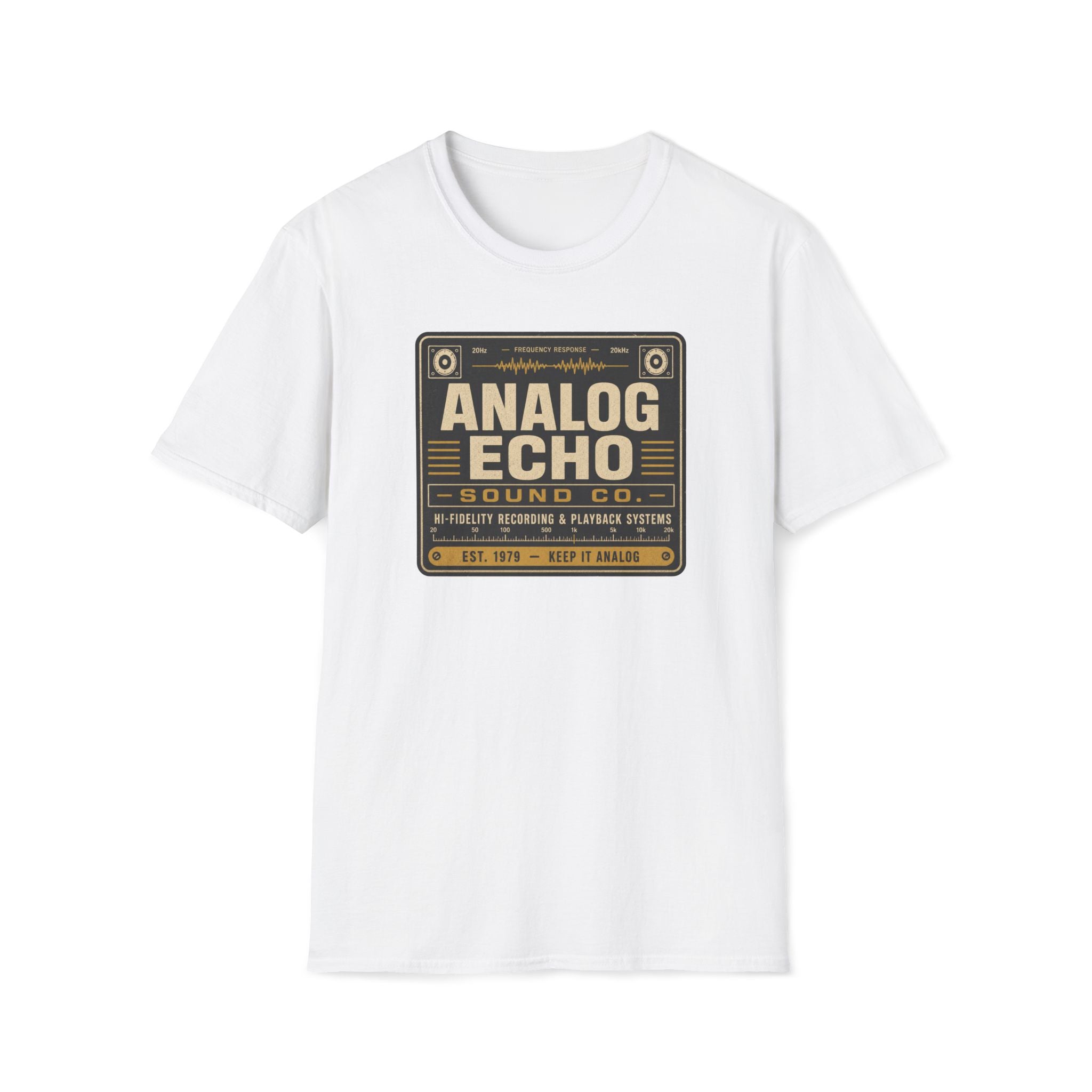 Analog Echo Sound Co. Vintage Audio T-Shirt