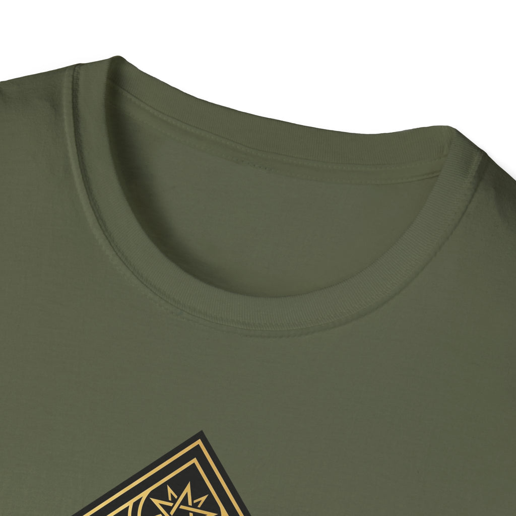 Lantern Emblem T-Shirt — 'Order of the Anvil' Vintage Crest Tee