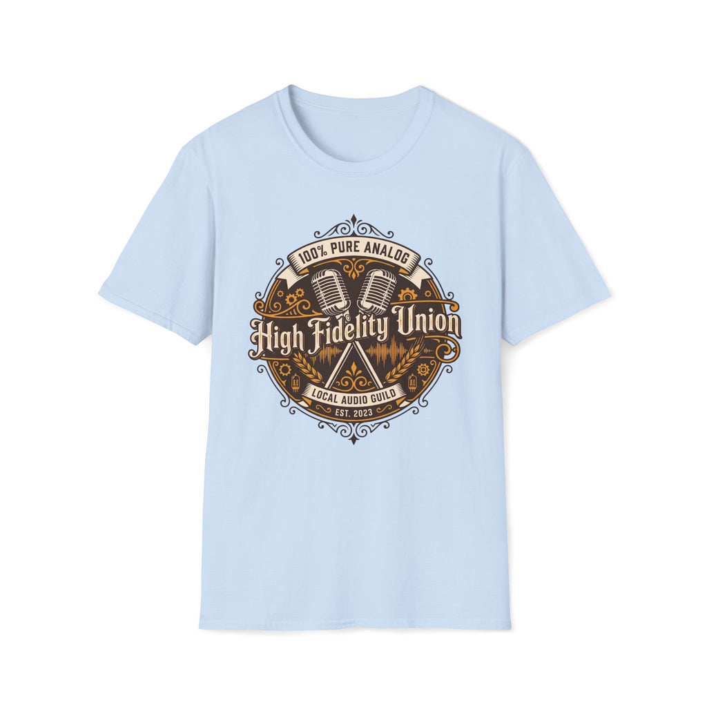 High Fidelity Union T-Shirt — 100% Pure Analog Vintage Music Tee