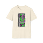 Retro Glitch TV Face T-Shirt