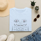 Vintage Reel-to-Reel Tape Deck T-Shirt — Retro Audio Engineer Tee
