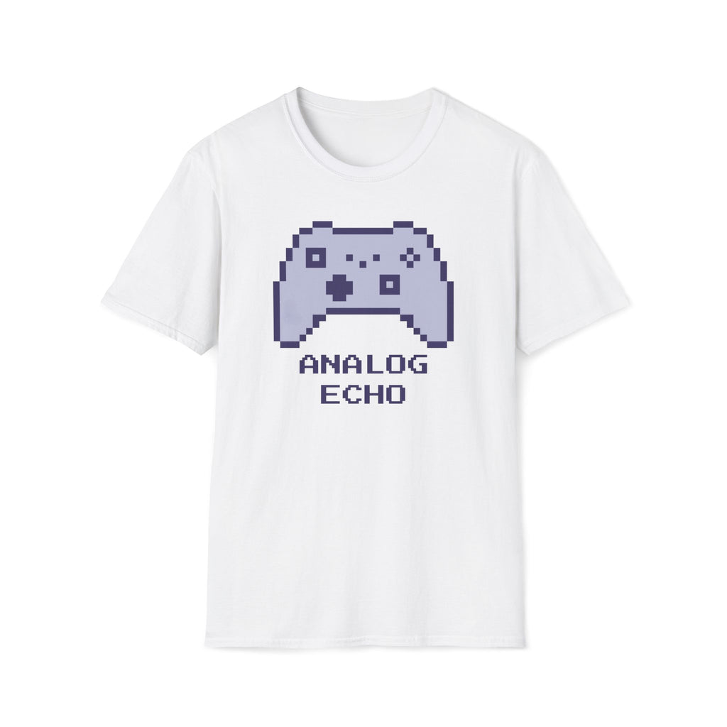 Pixel Game Controller T‑Shirt — "Analog Echo" Retro Gamer Tee
