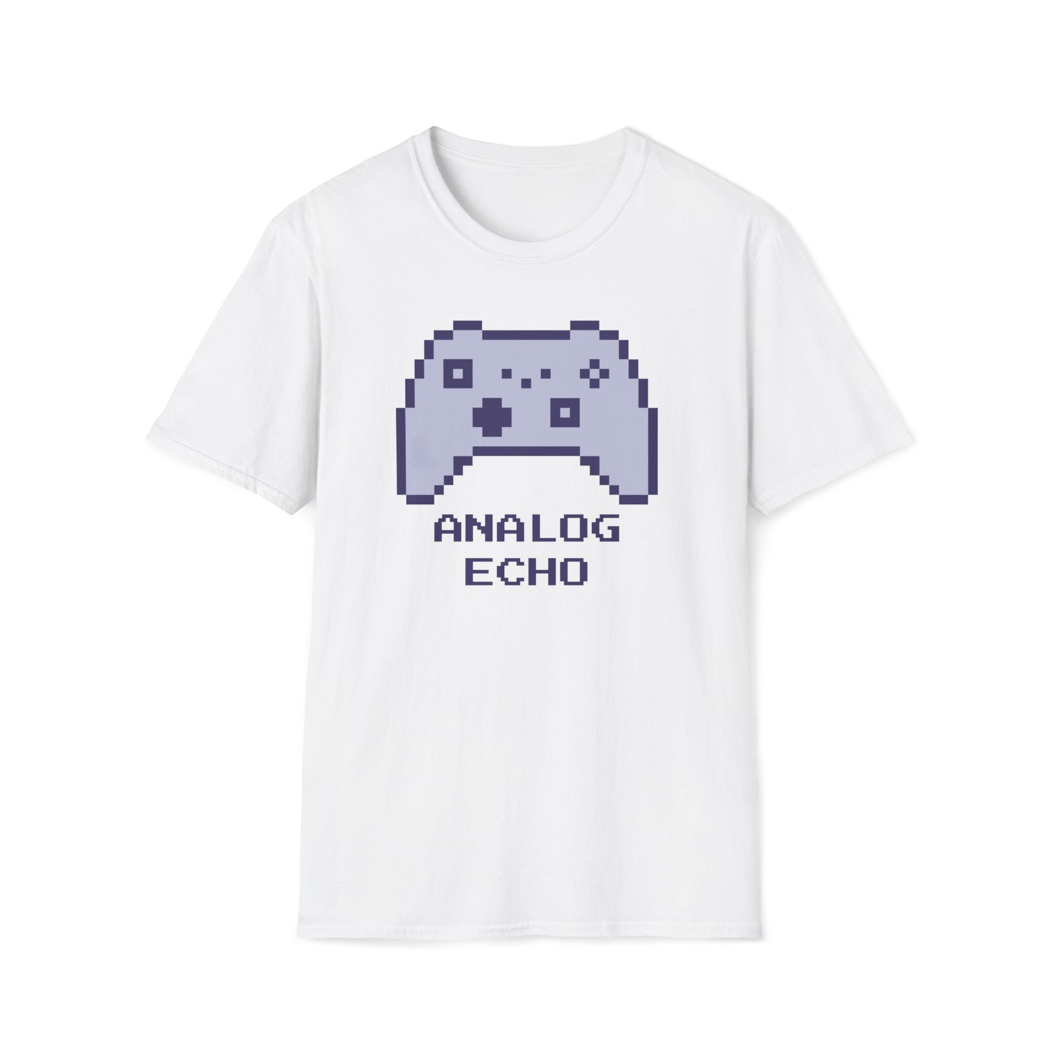 Pixel Game Controller T‑Shirt — "Analog Echo" Retro Gamer Tee