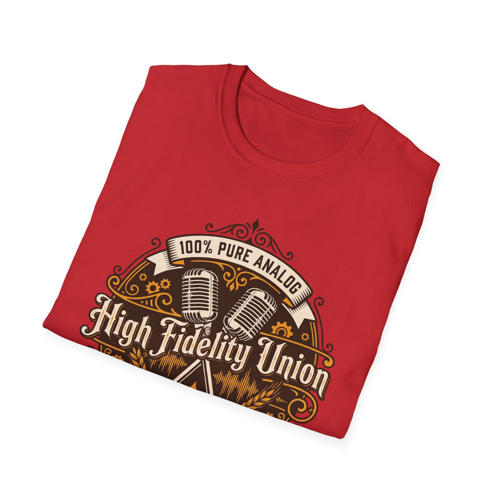 High Fidelity Union T-Shirt — 100% Pure Analog Vintage Music Tee