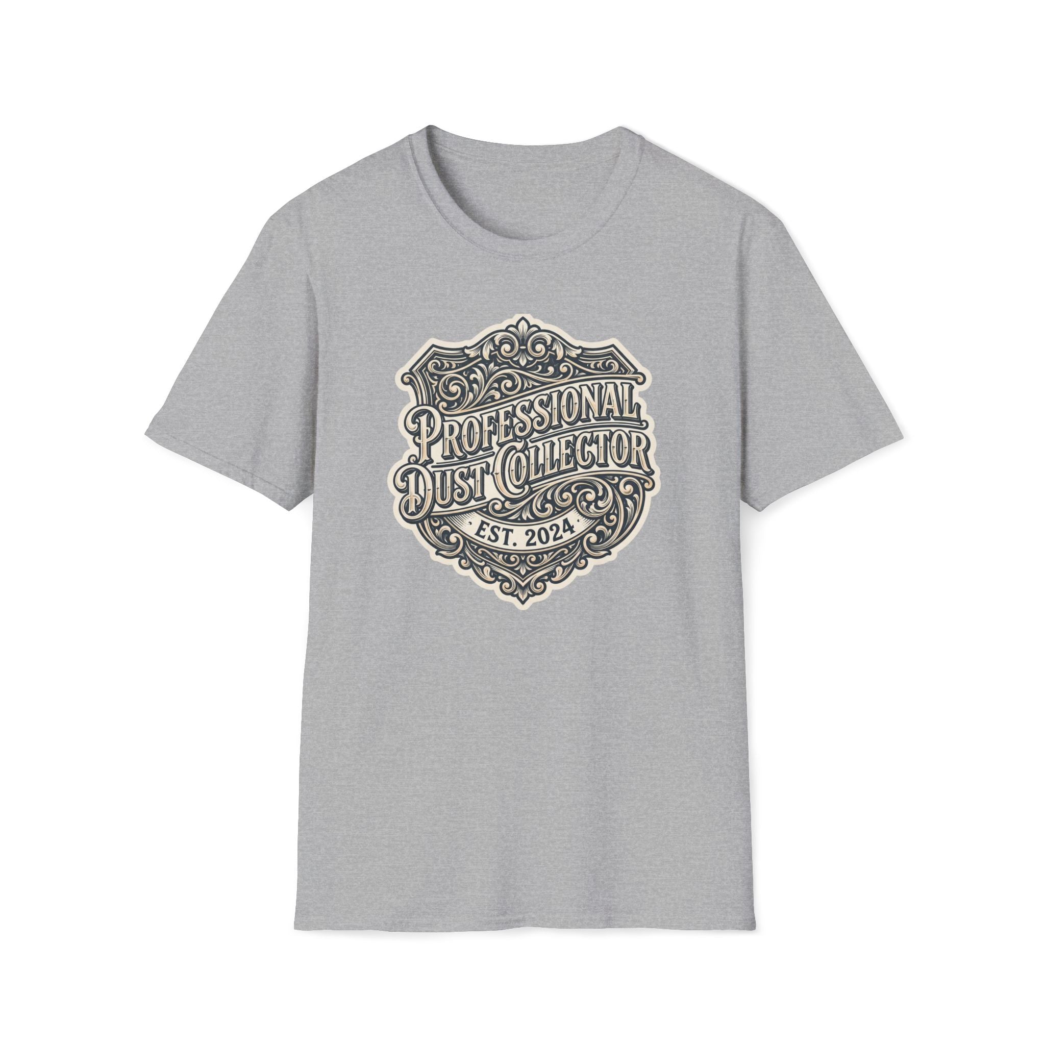 Professional Dust Collector T-Shirt — Vintage Decorative Logo Tee