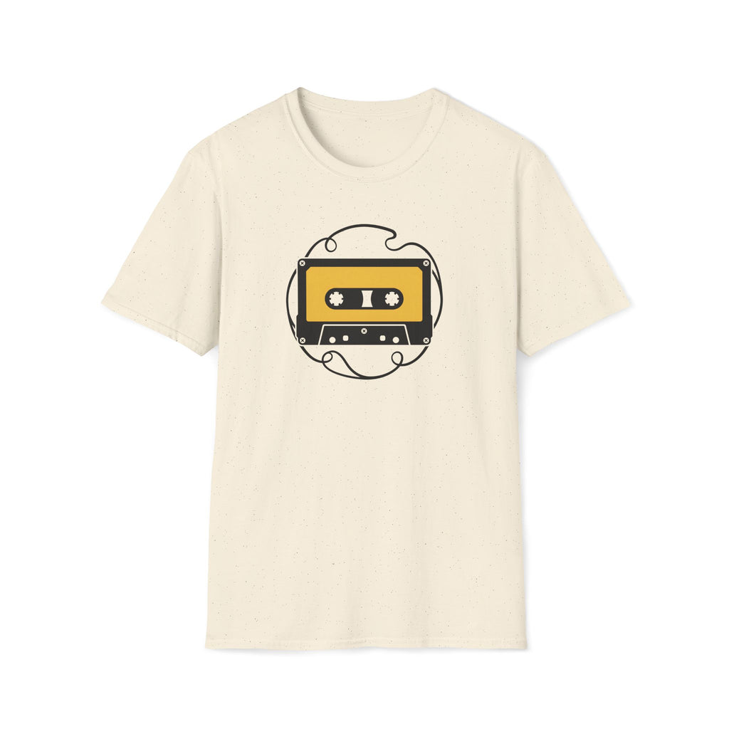 Retro Cassette Tape T-Shirt — Vintage Music Tee