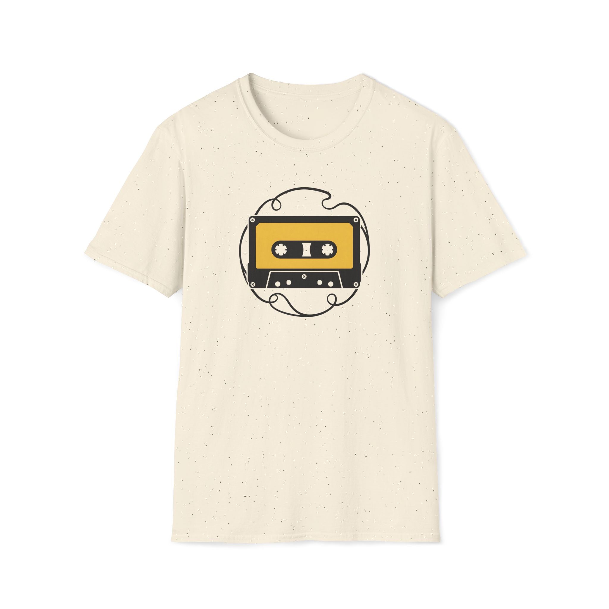 Retro Cassette Tape T-Shirt — Vintage Music Tee