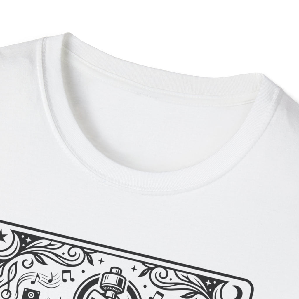 Audiophile Tarot T-Shirt — Turntable Needle Graphic Tee