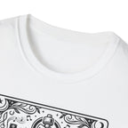 Audiophile Tarot T-Shirt — Turntable Needle Graphic Tee