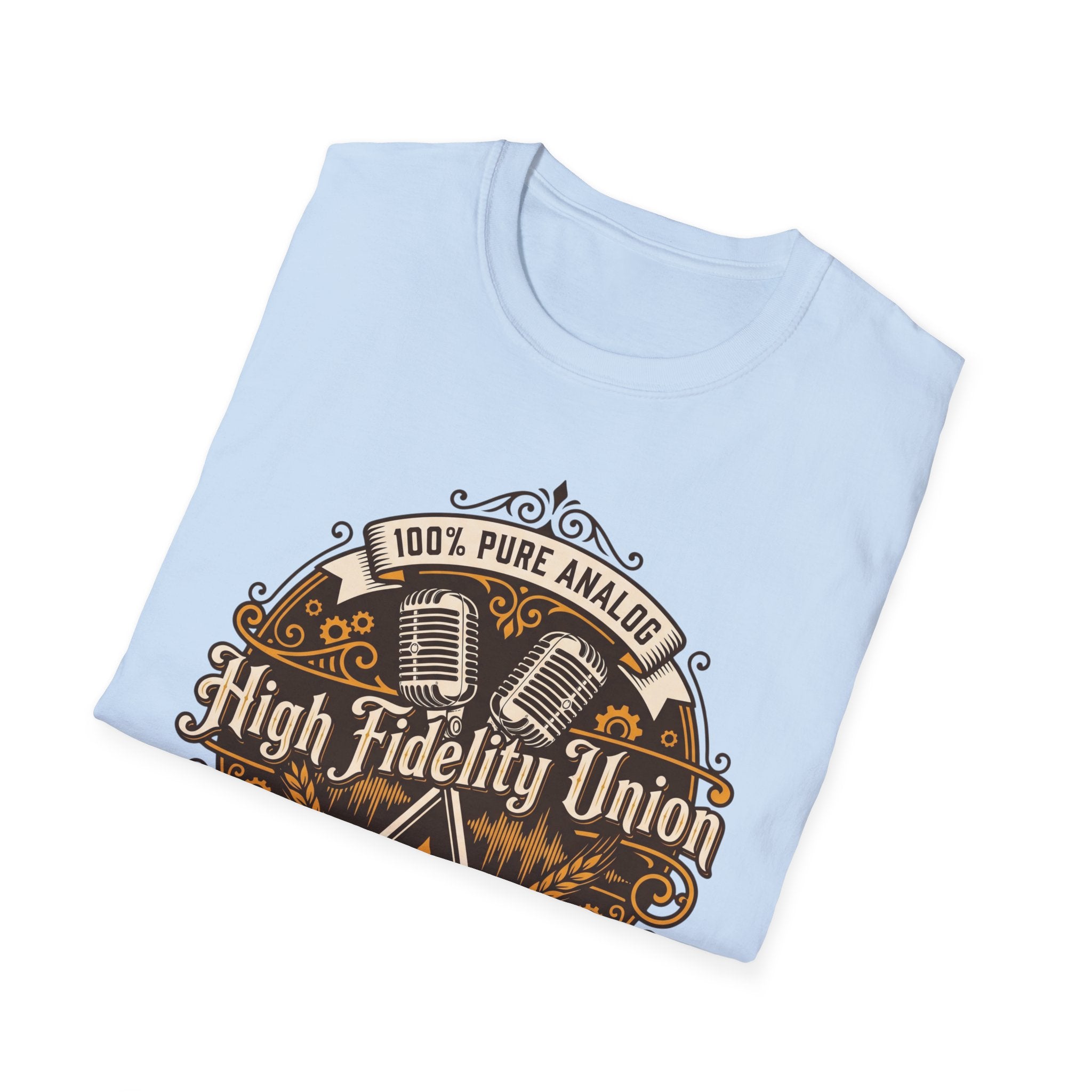 High Fidelity Union T-Shirt — 100% Pure Analog Vintage Music Tee