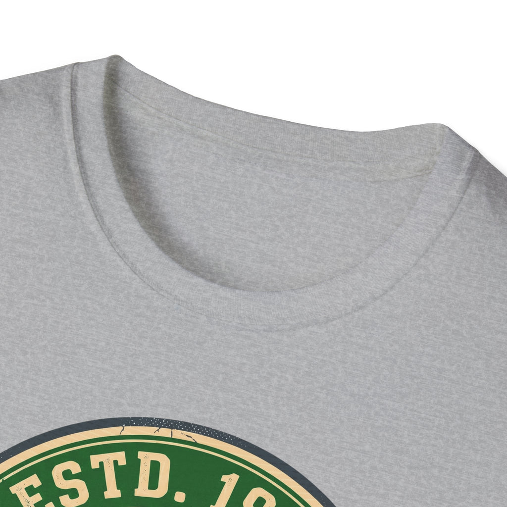 Vintage Record T-Shirt — "ESTD. 1948" Pure Analog Soul Retro Tee