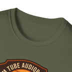 Vacuum Tube Audiophile T-Shirt — "The Warmth Club" Retro Hi‑Fi Tee