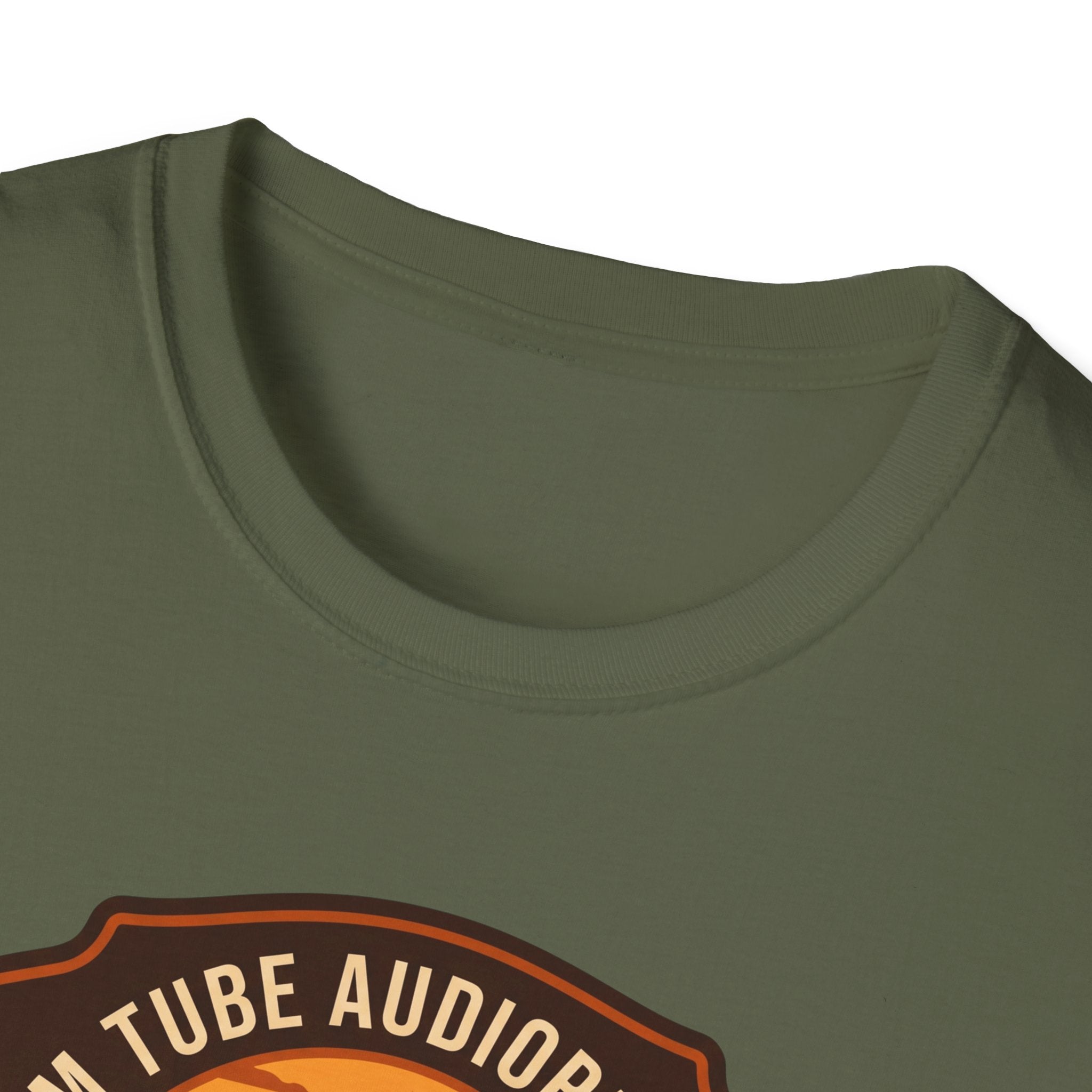 Vacuum Tube Audiophile T-Shirt — "The Warmth Club" Retro Hi‑Fi Tee
