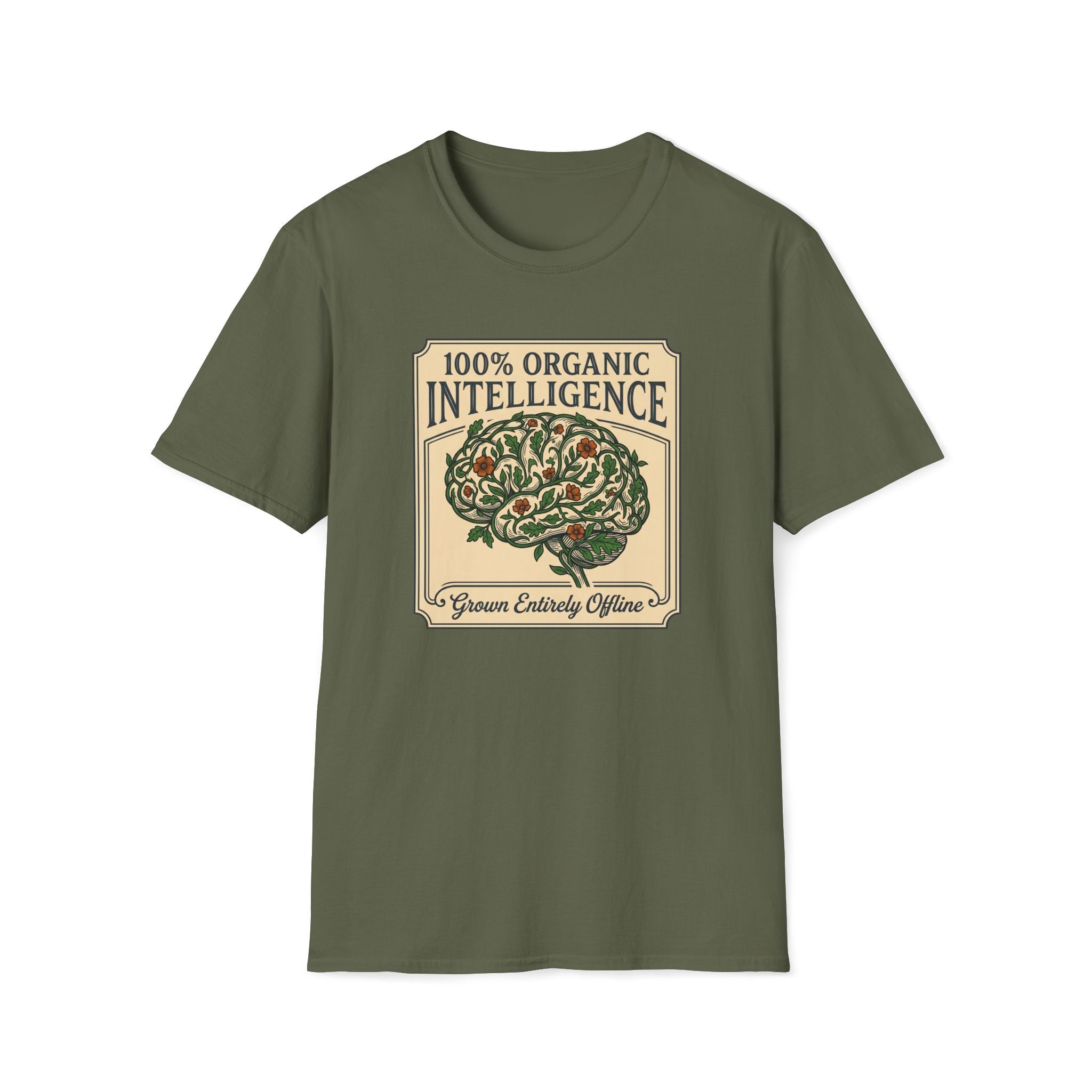 100% Organic Intelligence T-Shirt