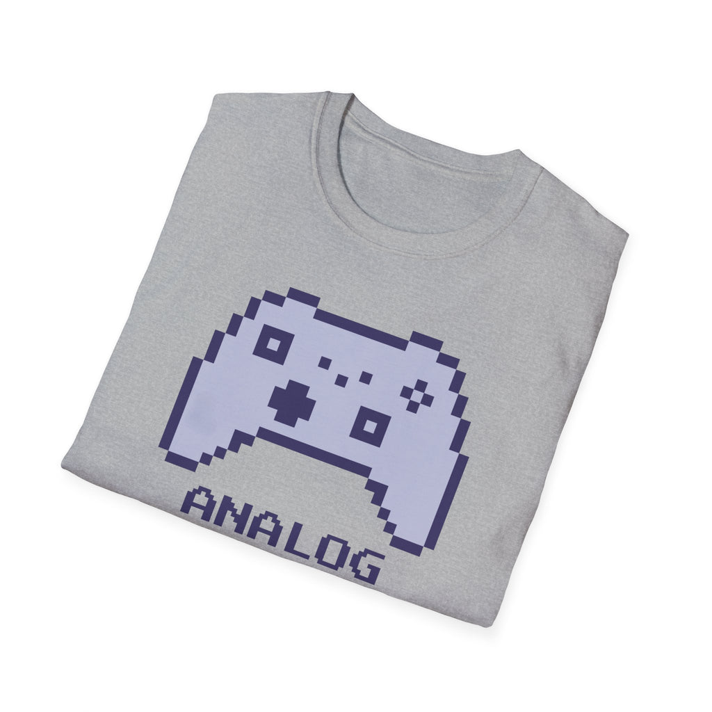 Pixel Game Controller T‑Shirt — "Analog Echo" Retro Gamer Tee