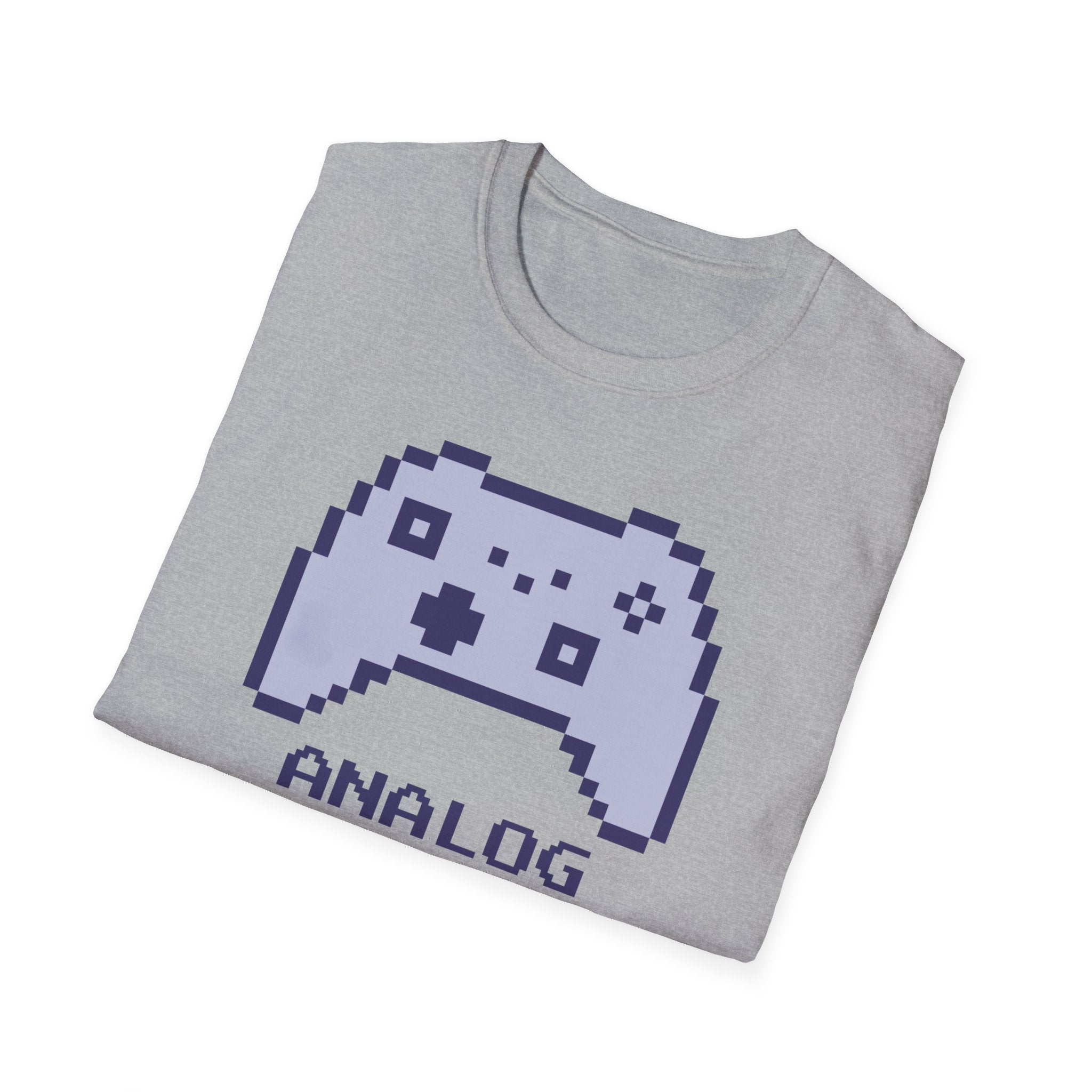 Pixel Game Controller T‑Shirt — "Analog Echo" Retro Gamer Tee