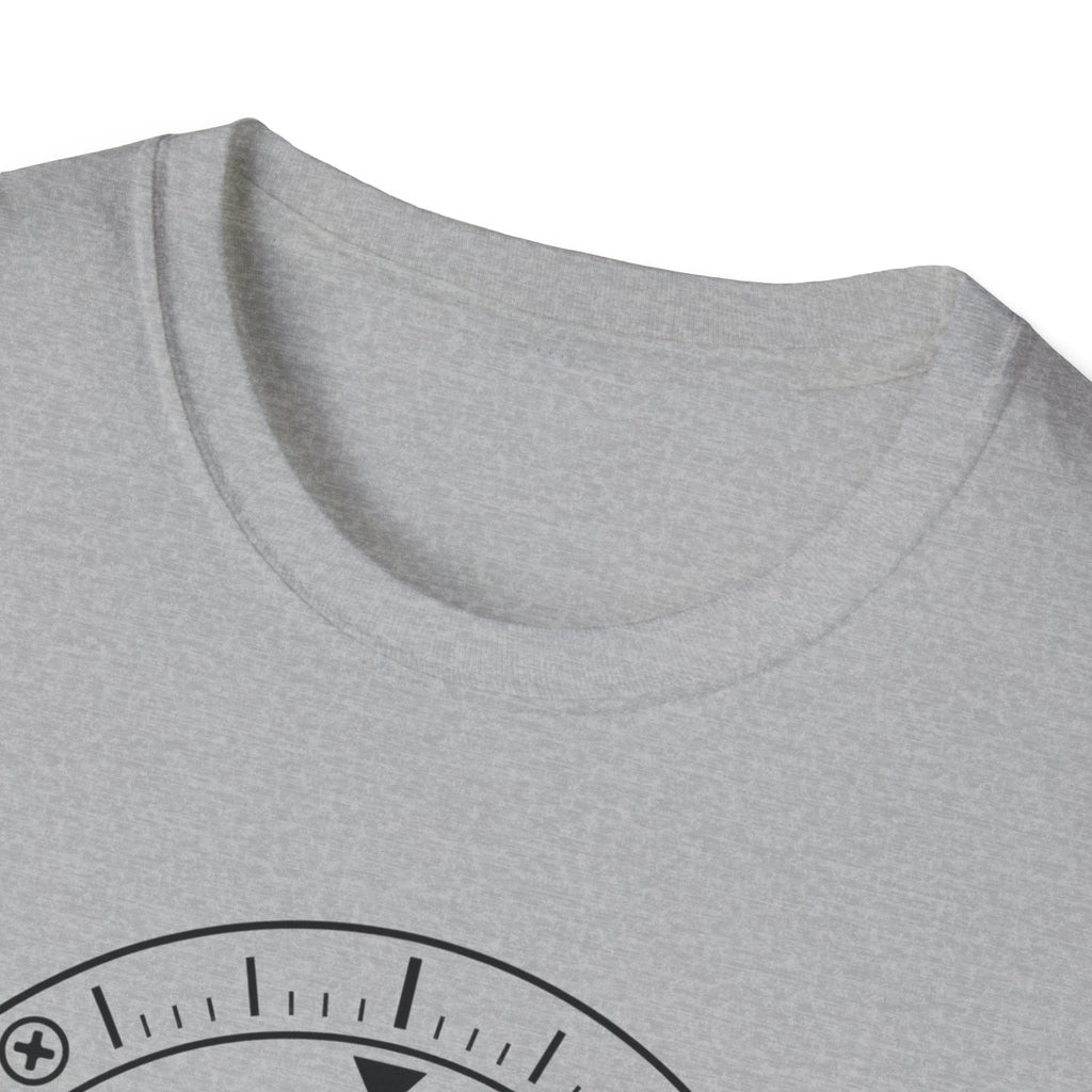 Aviation Attitude Indicator T‑Shirt — Pilot Instrument Graphic Tee