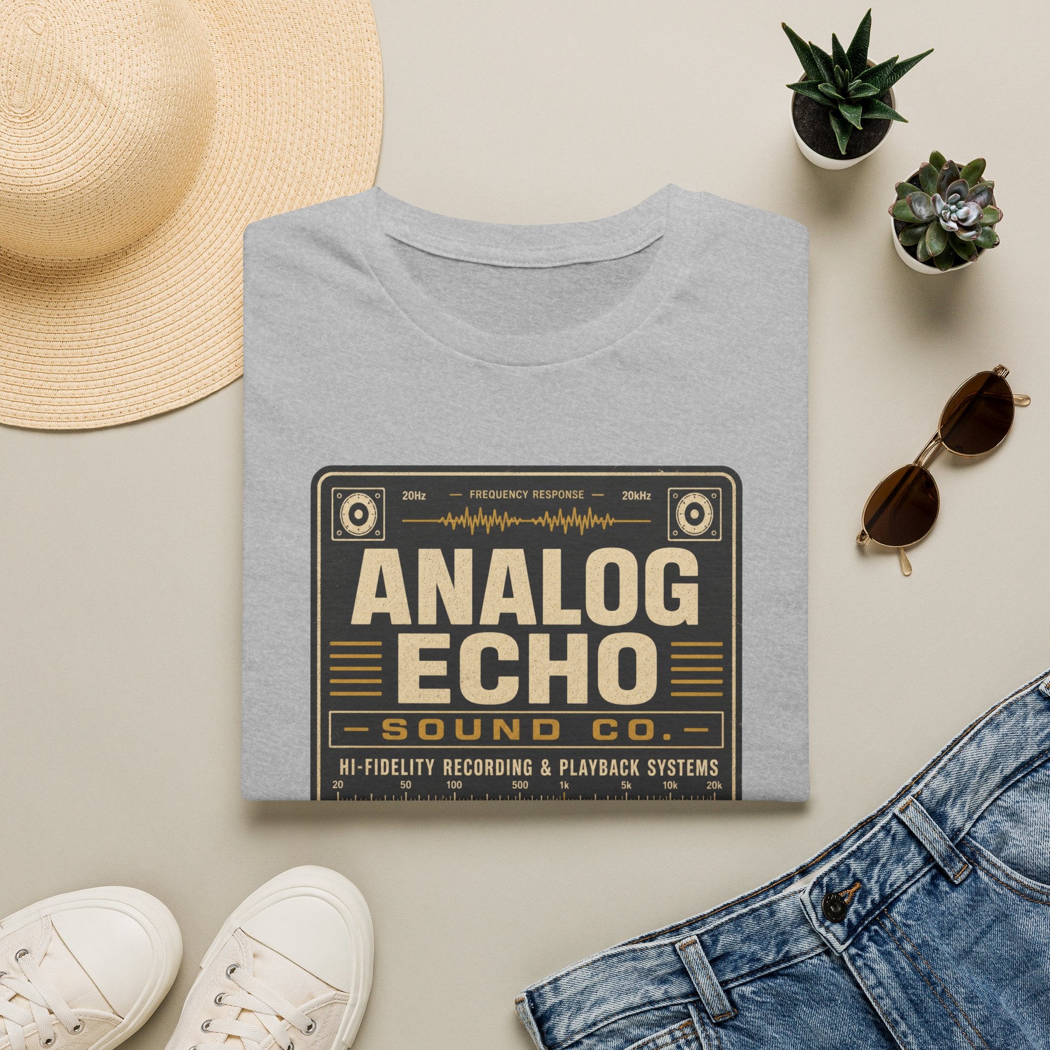 Analog Echo Sound Co. Vintage Audio T-Shirt