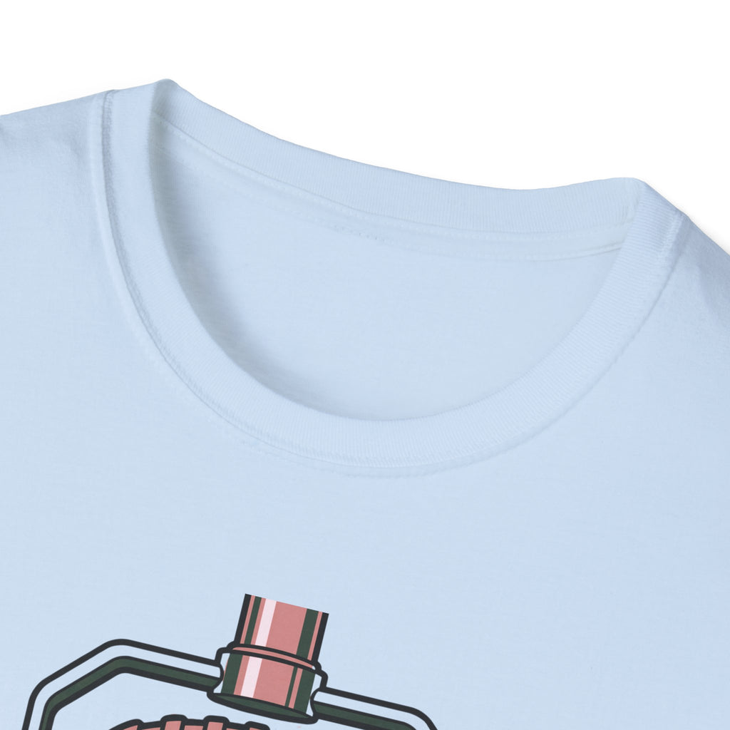 Vintage Microphone T-Shirt — Retro Radio Voice Tee for Singers & Podcasters