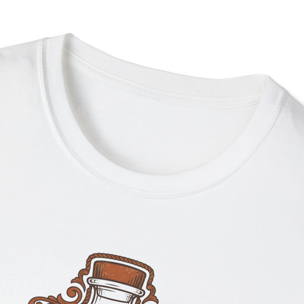 Analog Remedies Bottle T‑Shirt — Vintage Apothecary Design