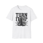 Turn It Up T-Shirt — Loud Speaker Music Graphic Tee