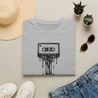 Melting Cassette Tape T-Shirt — Retro Music Graphic Tee
