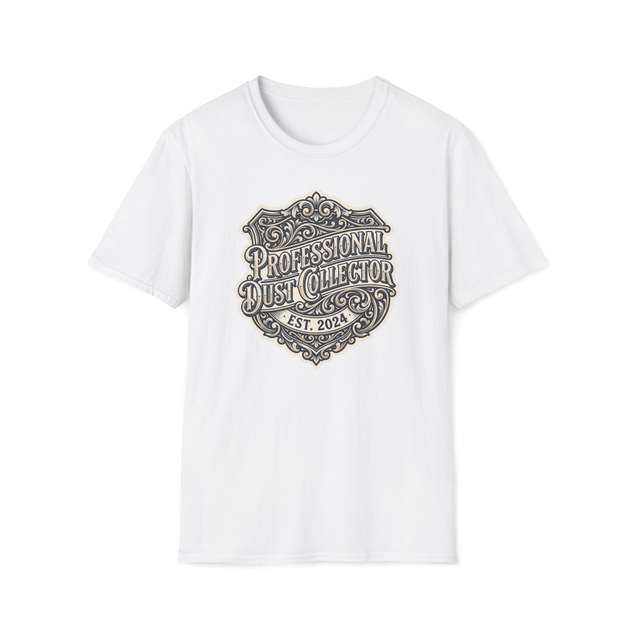 Professional Dust Collector T-Shirt — Vintage Decorative Logo Tee