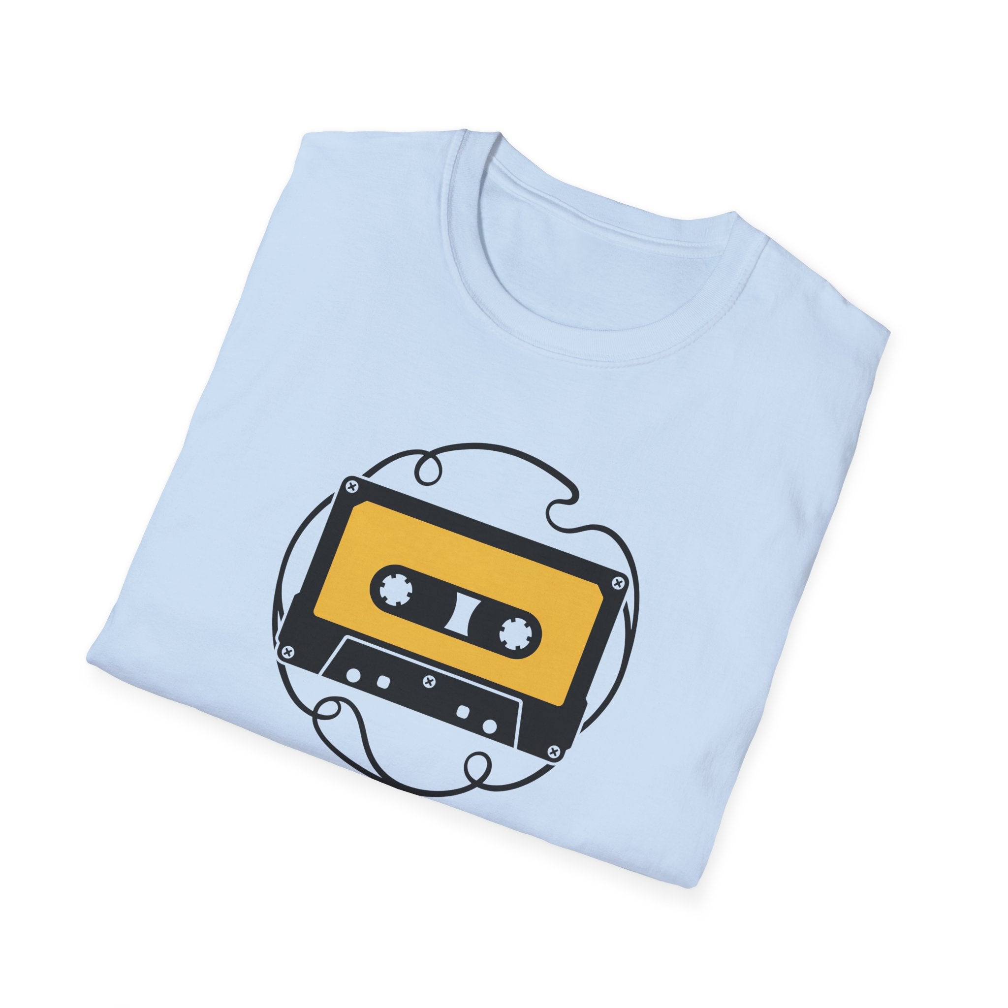 Retro Cassette Tape T-Shirt — Vintage Music Tee