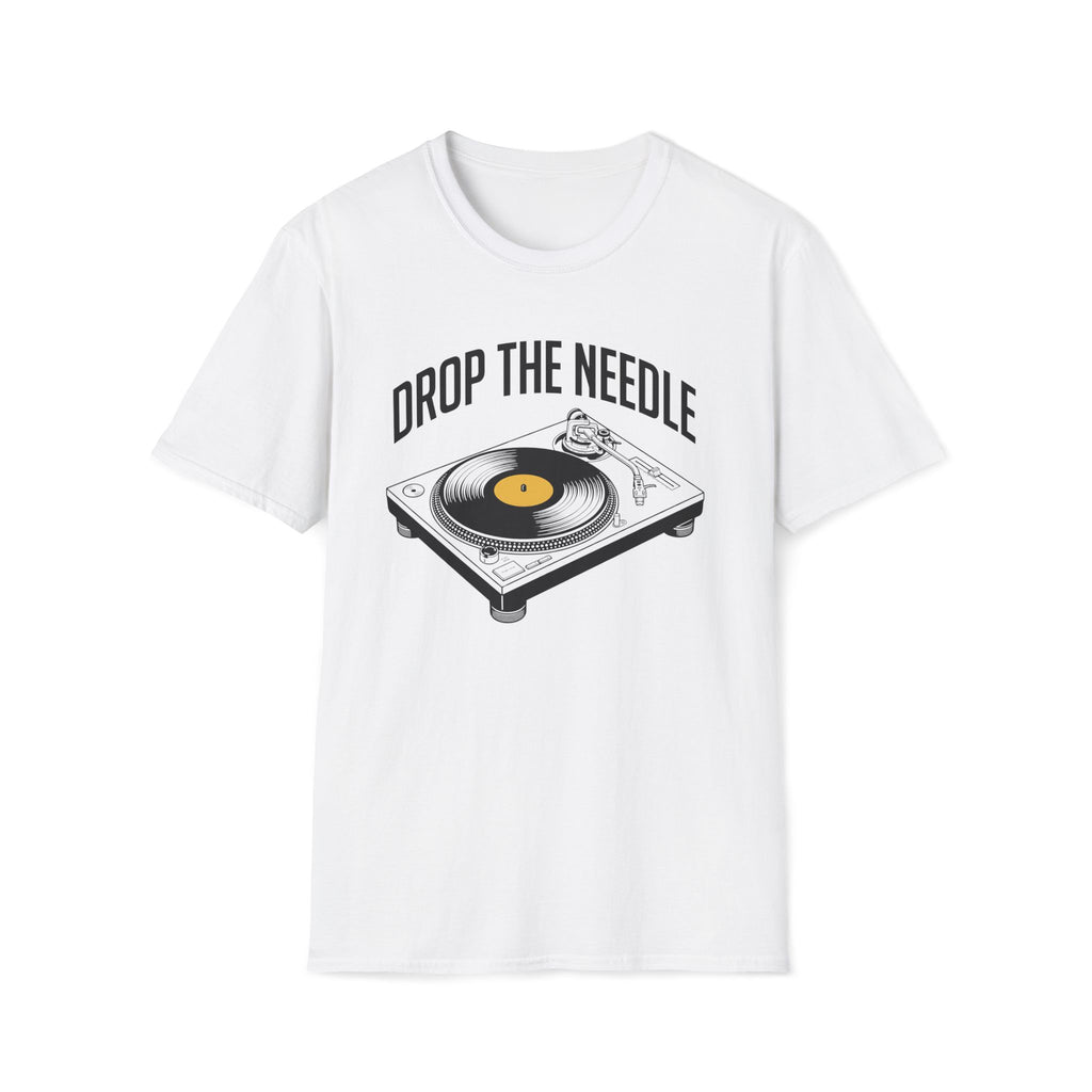 Drop the Needle Vinyl Turntable T‑Shirt