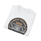 Crate Digger T-Shirt — Vintage DJ Turntable Graphic (Est. 1994)