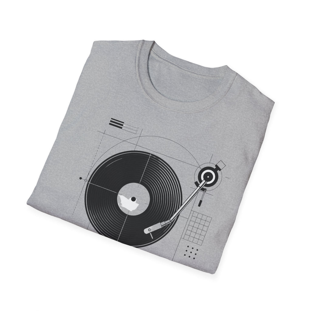 Analog Frequency Record Player T-Shirt