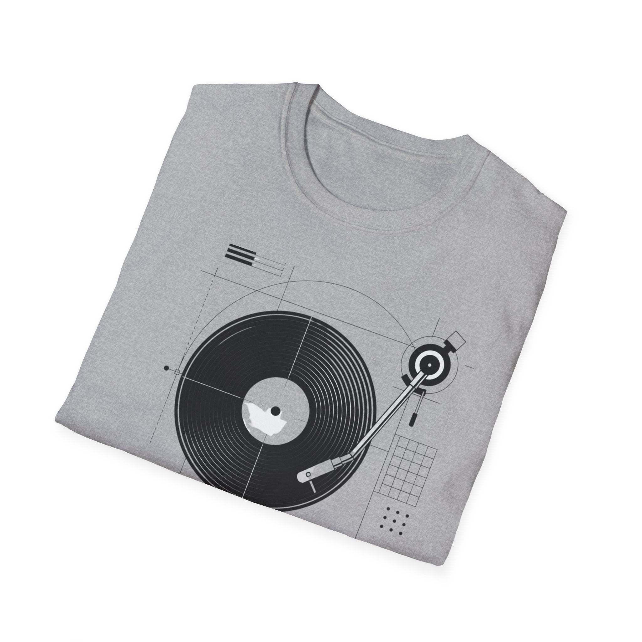 Analog Frequency Record Player T-Shirt