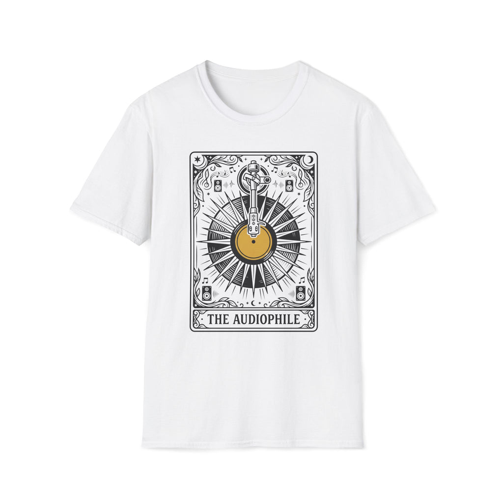 Audiophile Tarot T-Shirt — Turntable Needle Graphic Tee