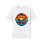 Headphones Retro Sunset T-Shirt