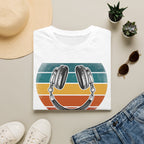 Retro Headphones Smile T-Shirt