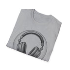 Headphones BW T-Shirt
