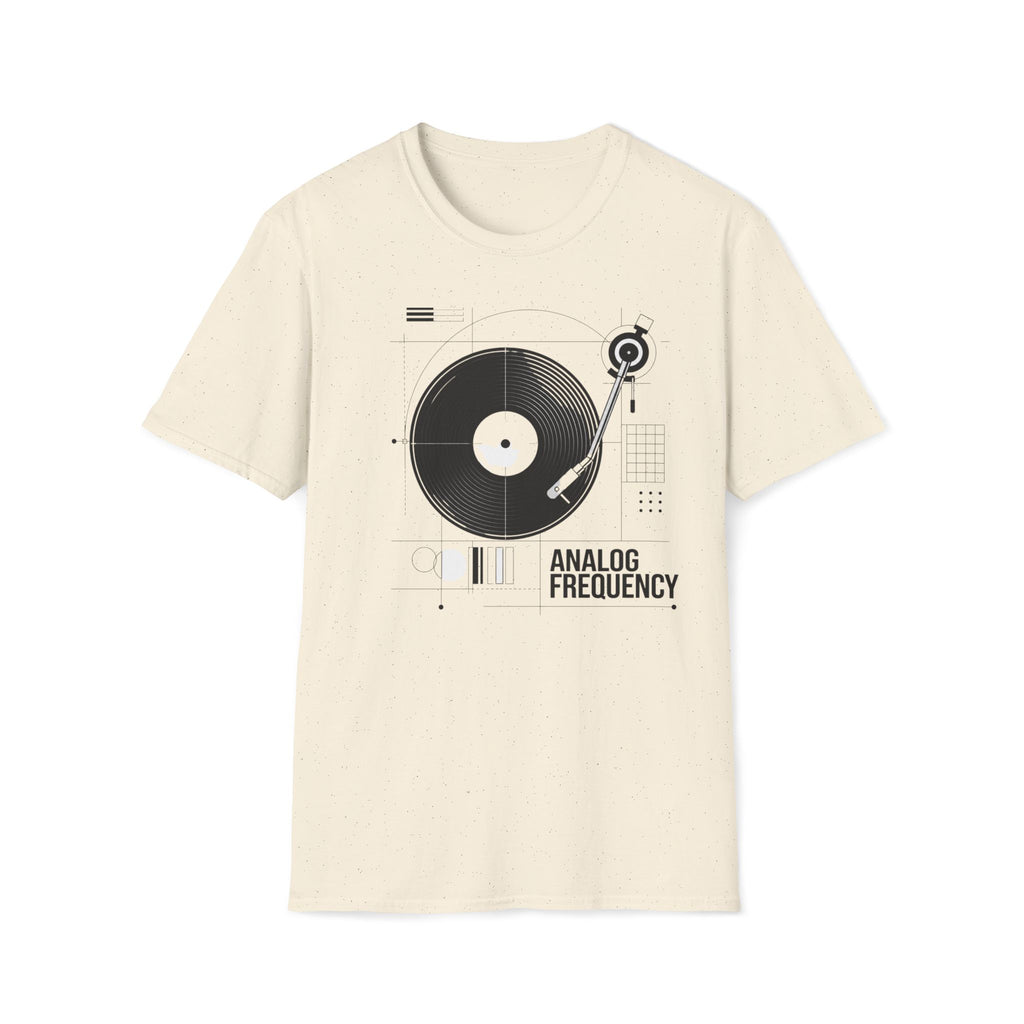 Analog Frequency Record Player T-Shirt