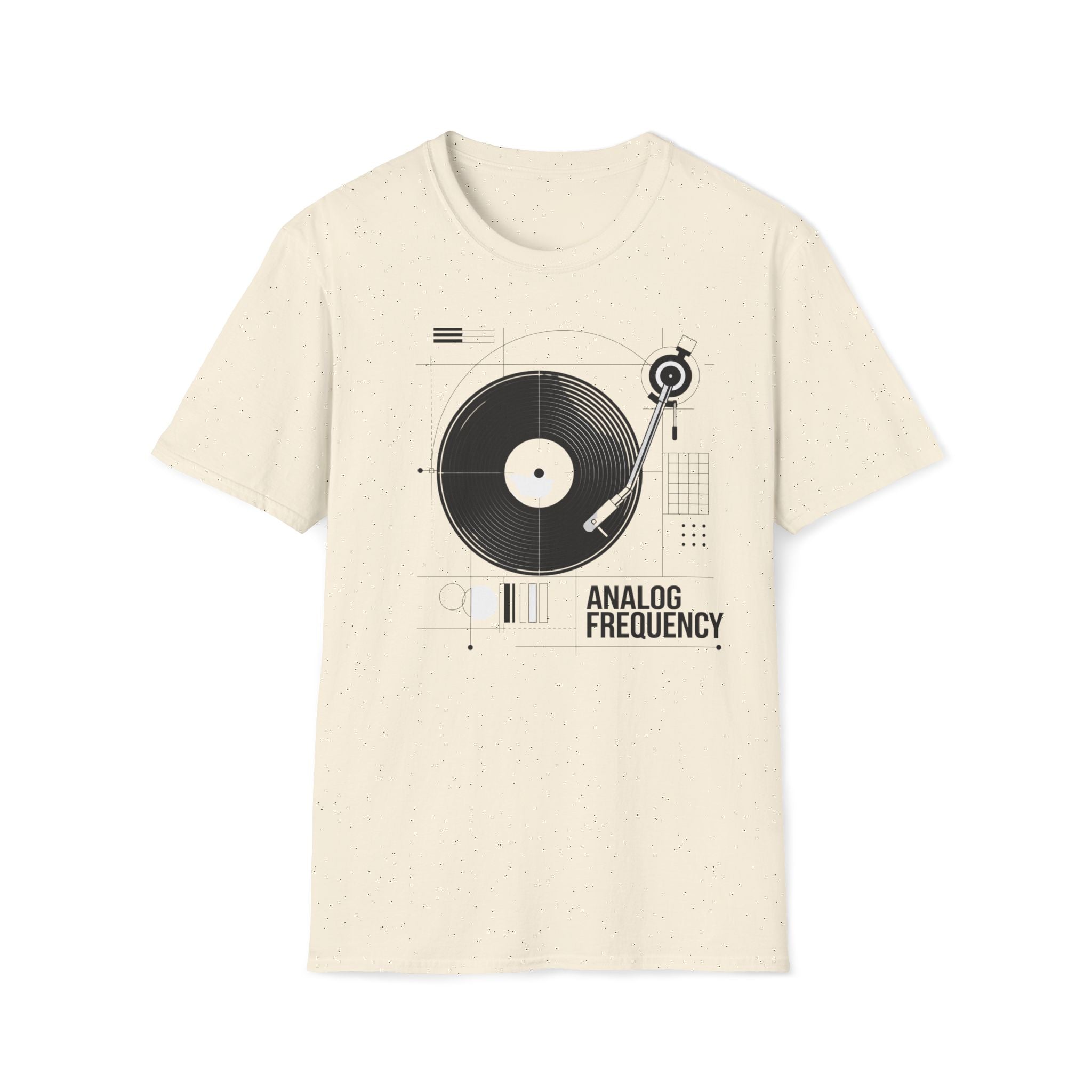 Analog Frequency Record Player T-Shirt