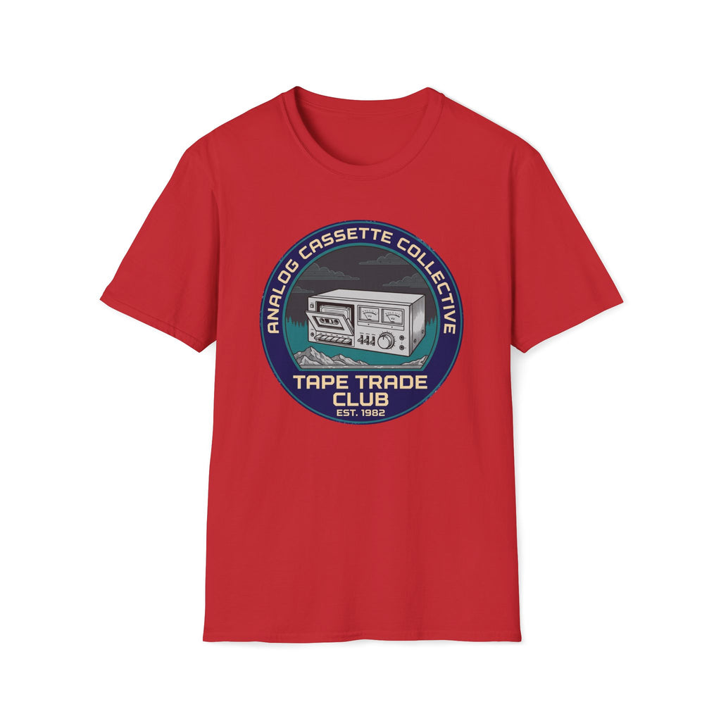 Cassette Tape Club T-Shirt — "Analog Cassette Collective" Retro Tee
