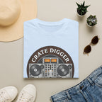 Crate Digger T-Shirt — Vintage DJ Turntable Graphic (Est. 1994)
