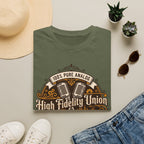 High Fidelity Union T-Shirt — 100% Pure Analog Vintage Music Tee